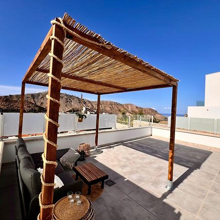 Dream Villa With Heated Pool, Rooftop & Ocean Views Mogán Eksteriør billede