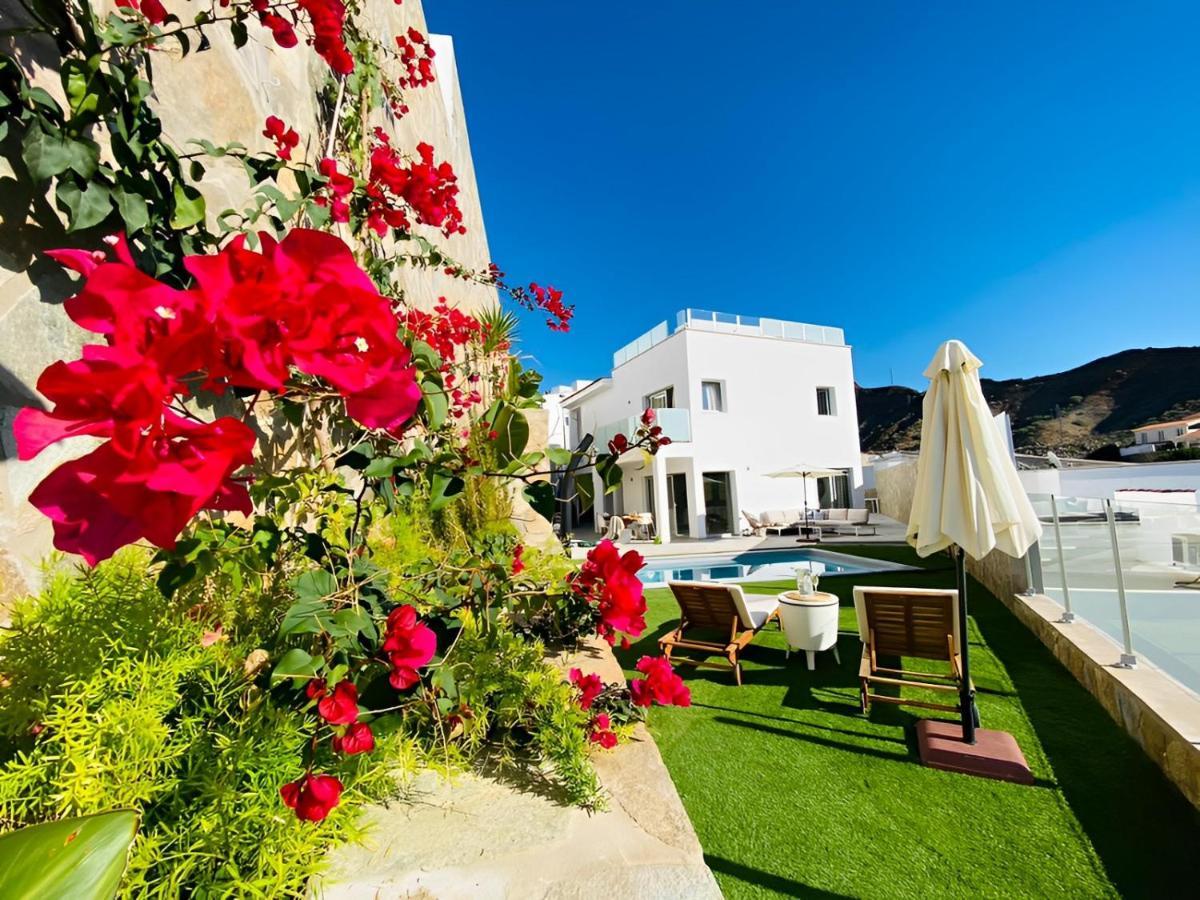 Dream Villa With Heated Pool, Rooftop & Ocean Views Mogán Eksteriør billede