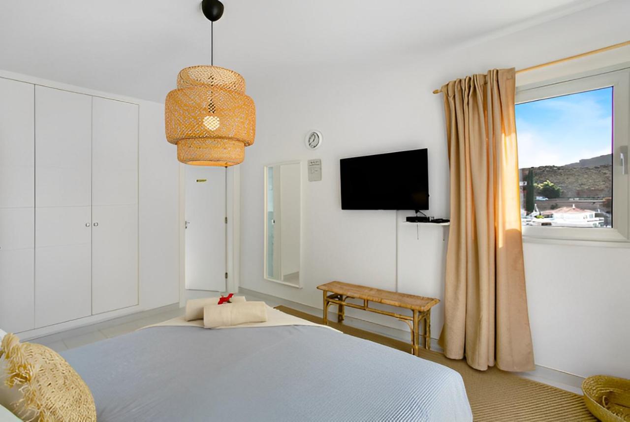 Dream Villa With Heated Pool, Rooftop & Ocean Views Mogán Eksteriør billede